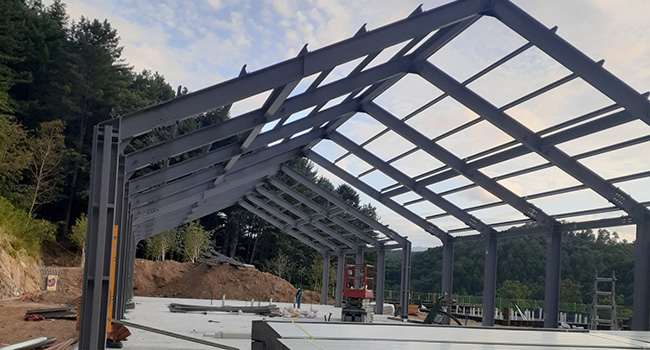 홍천군서면 모곡리 공장시공